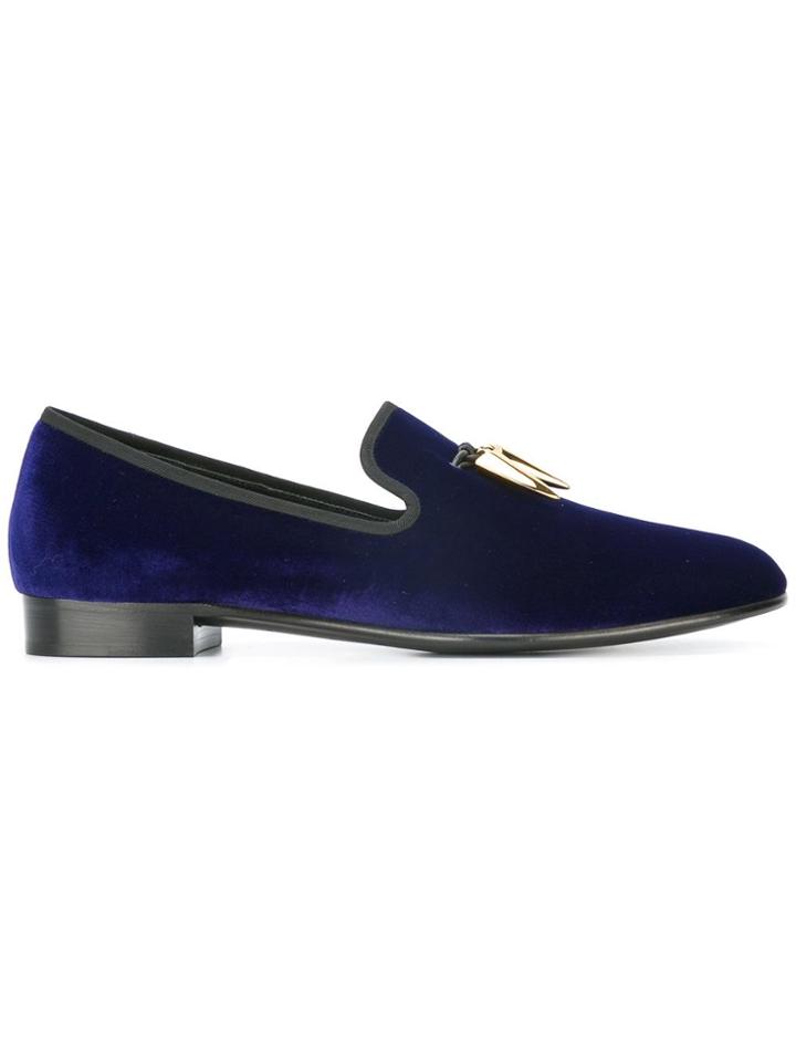 Giuseppe Zanotti Design Shark Slippers - Blue