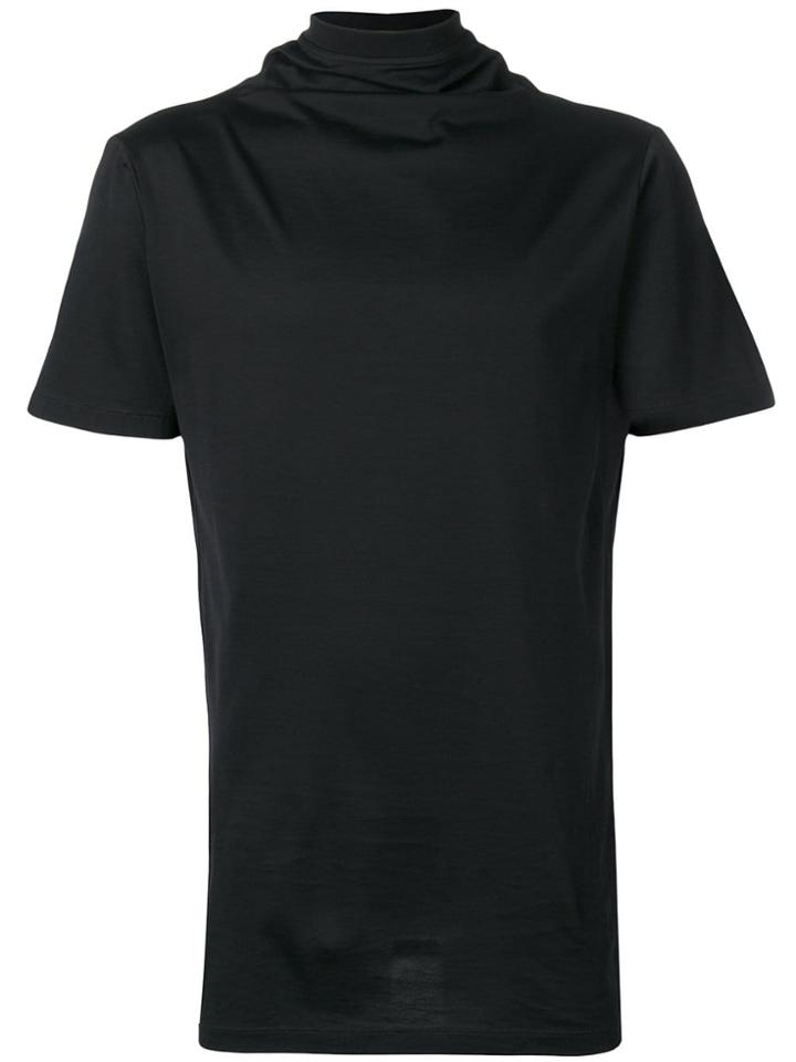 Unravel Project High Neck T-shirt - Black