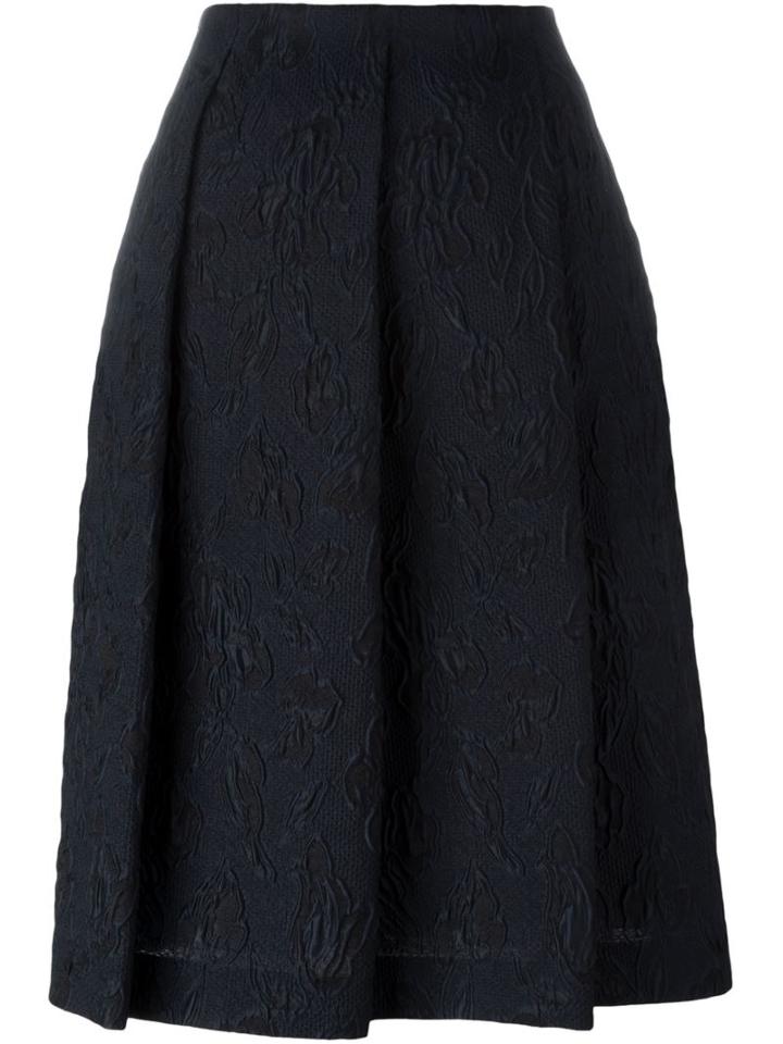 's Max Mara Floral Jacquard Skirt