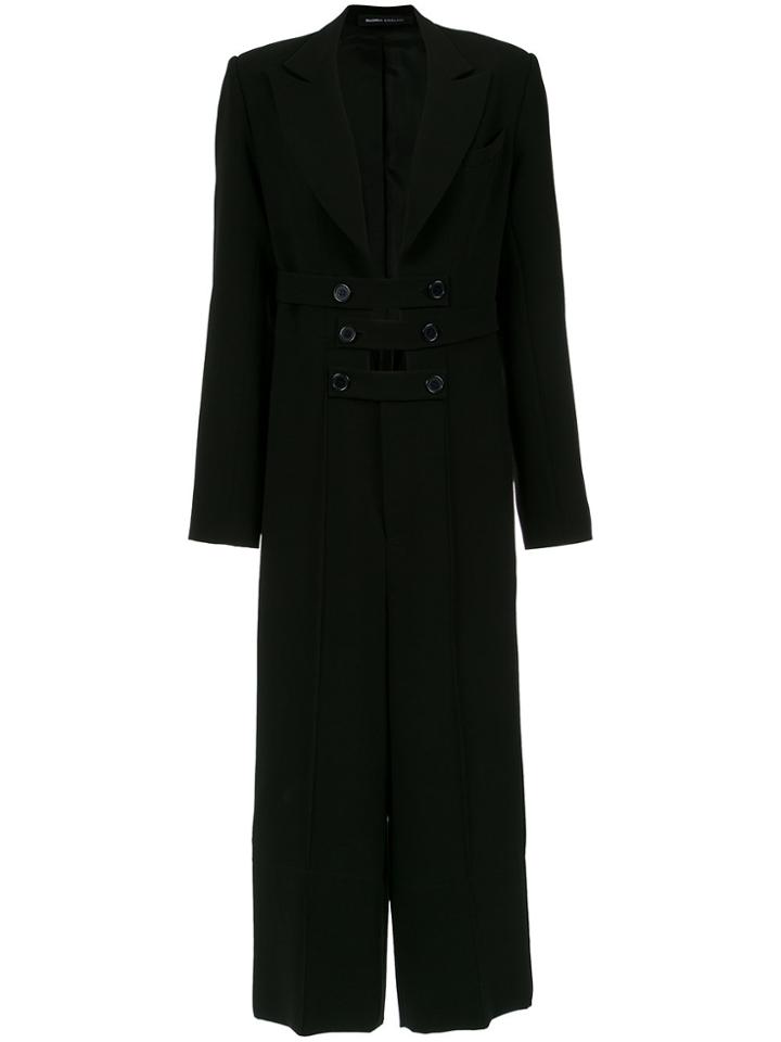 Gloria Coelho Tailored Jumpsuit - Black