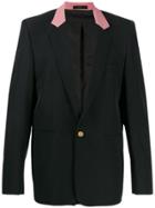 Paul Smith Contrast Collar Blazer - Black