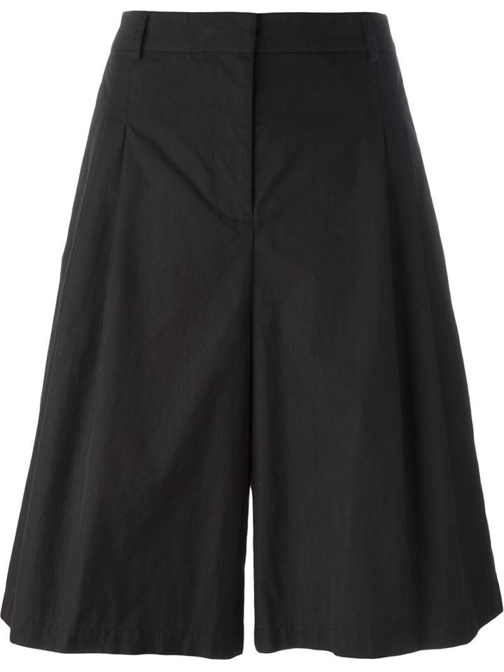 T By Alexander Wang Wide Leg Knee Shorts