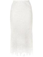 Lila. Eugenie Lace Layer Skirt - White