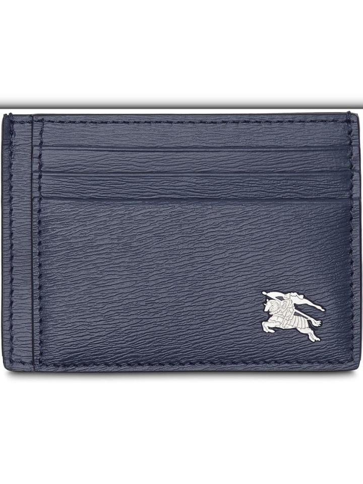 Burberry Logo Cardholder - Blue