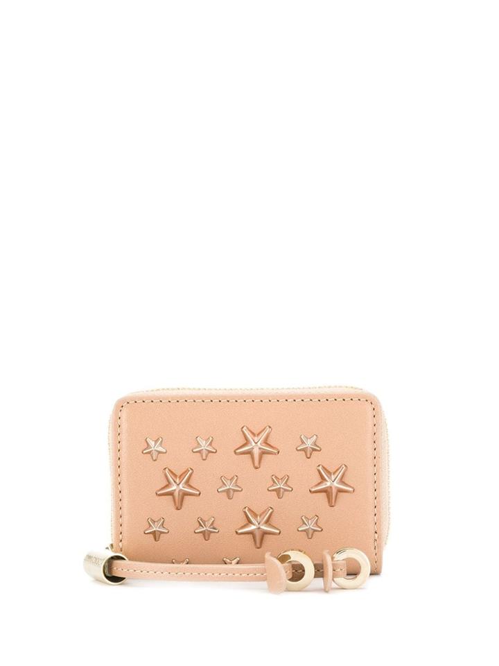 Jimmy Choo Nellie Zipped Purse - Neutrals