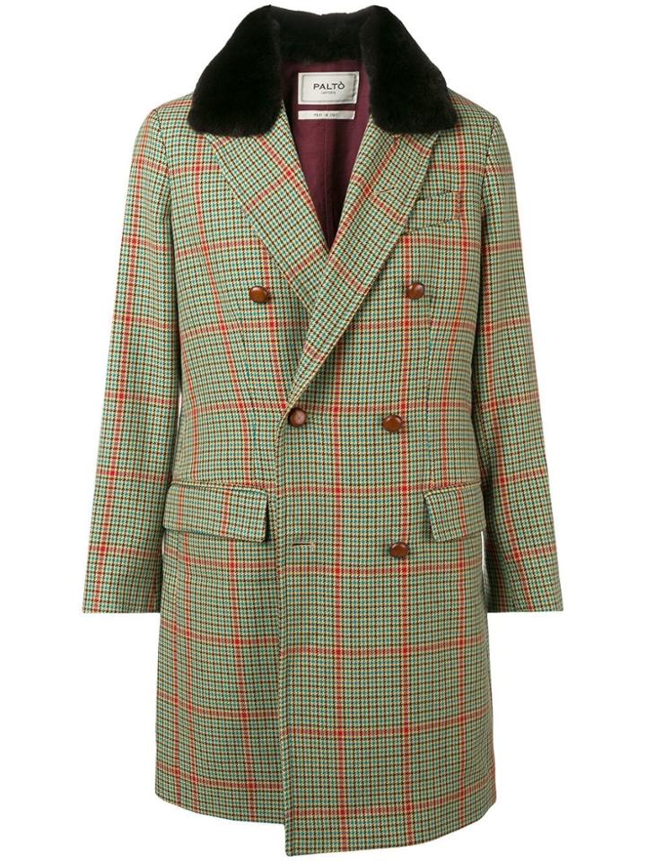 Paltò Fur Collared Coat - Nude & Neutrals