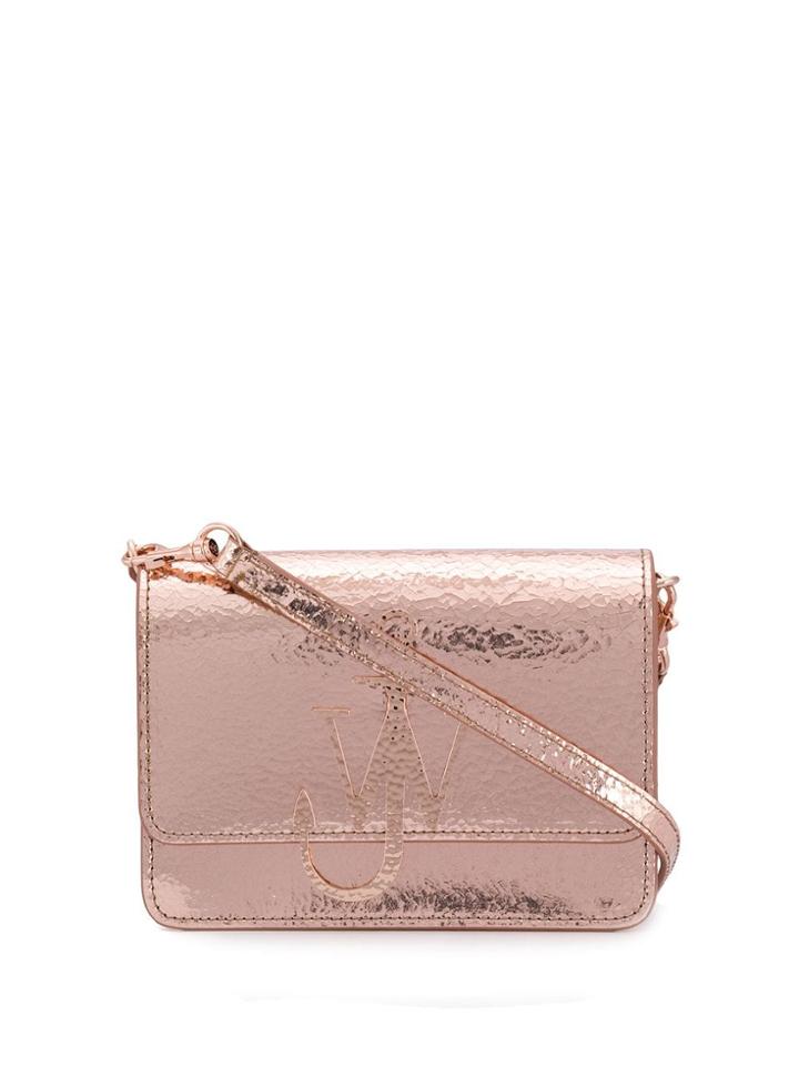 Jw Anderson Anchor Logo Crossbody Bag - Pink