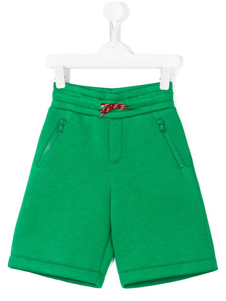 Fendi Kids Printed Shorts, Boy's, Size: 6 Yrs, Green