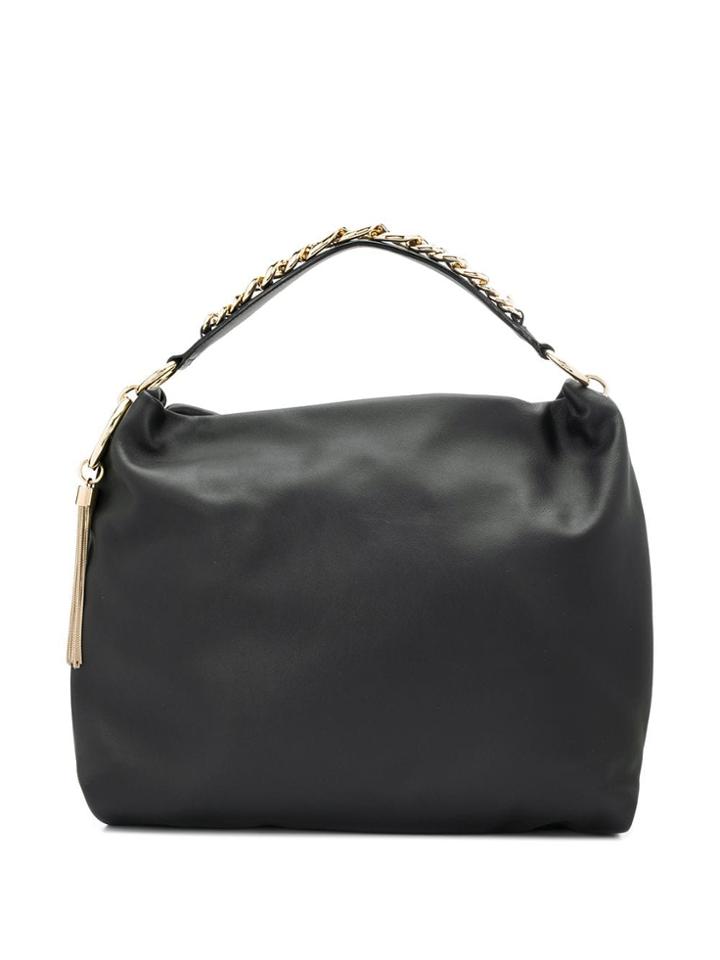 Jimmy Choo Large Callie Shoulder Bag - Black