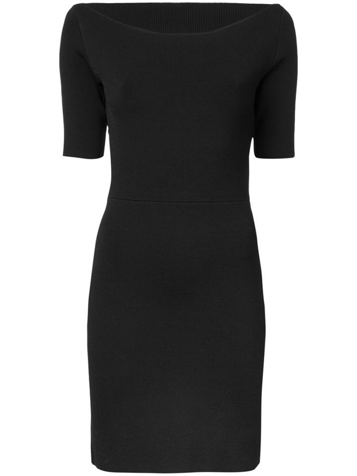 Dion Lee Fitted Dress, Women's, Size: 6, Black, Polyester