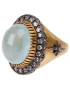 Sara Weinstock Aquamarine Ring - Black