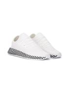 Adidas Kids Deerupt Runner Sneakers - White