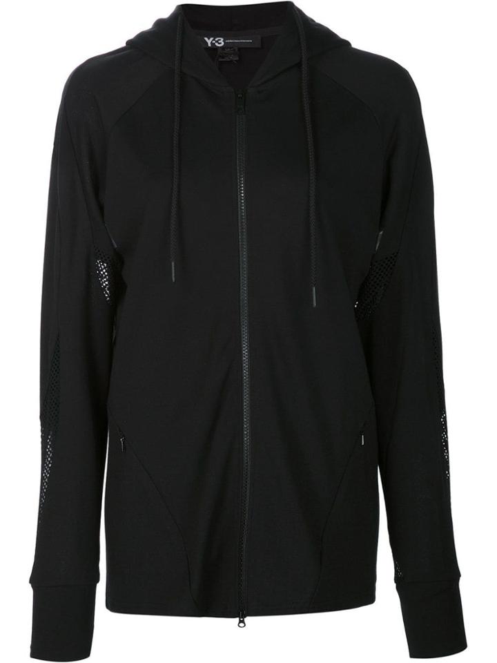 Y-3 'lux Track' Hoodie - Black