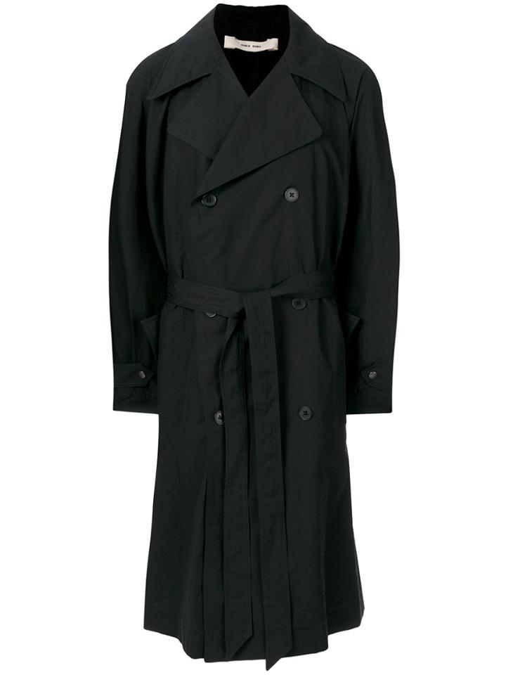 Damir Doma Double Breasted Trench Coat - Grey