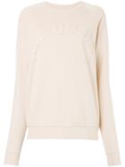 The Upside Logo Sweatshirt - Nude & Neutrals