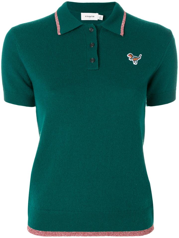 Coach Essentials Polo Shirt - Green