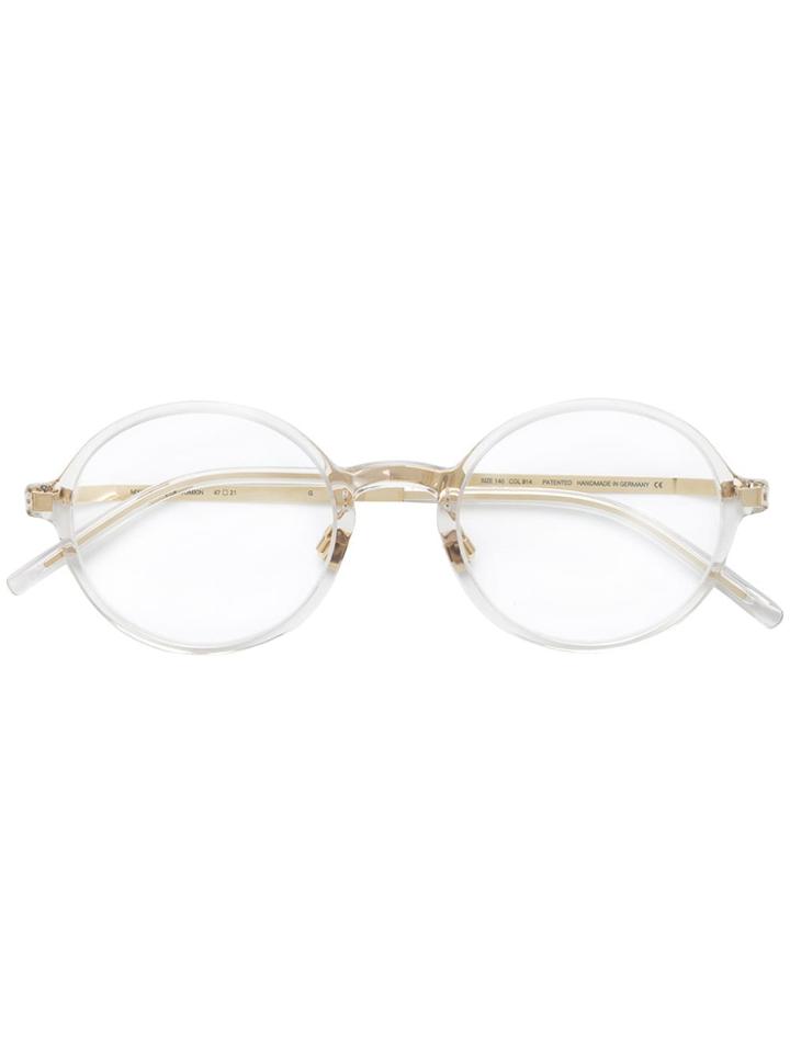 Mykita Round Frame Glasses - Brown
