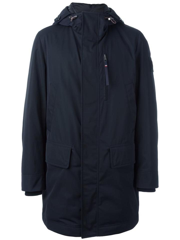 Moncler Leandre Jacket, Men's, Size: 5, Blue, Cotton/polyester/polyimide/feather Down