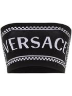 Versace Logo Bandeau - Black
