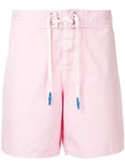 The Upside Lace-up Shorts - Pink & Purple