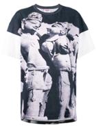 Ashish Sculpture Print T-shirt - Blue