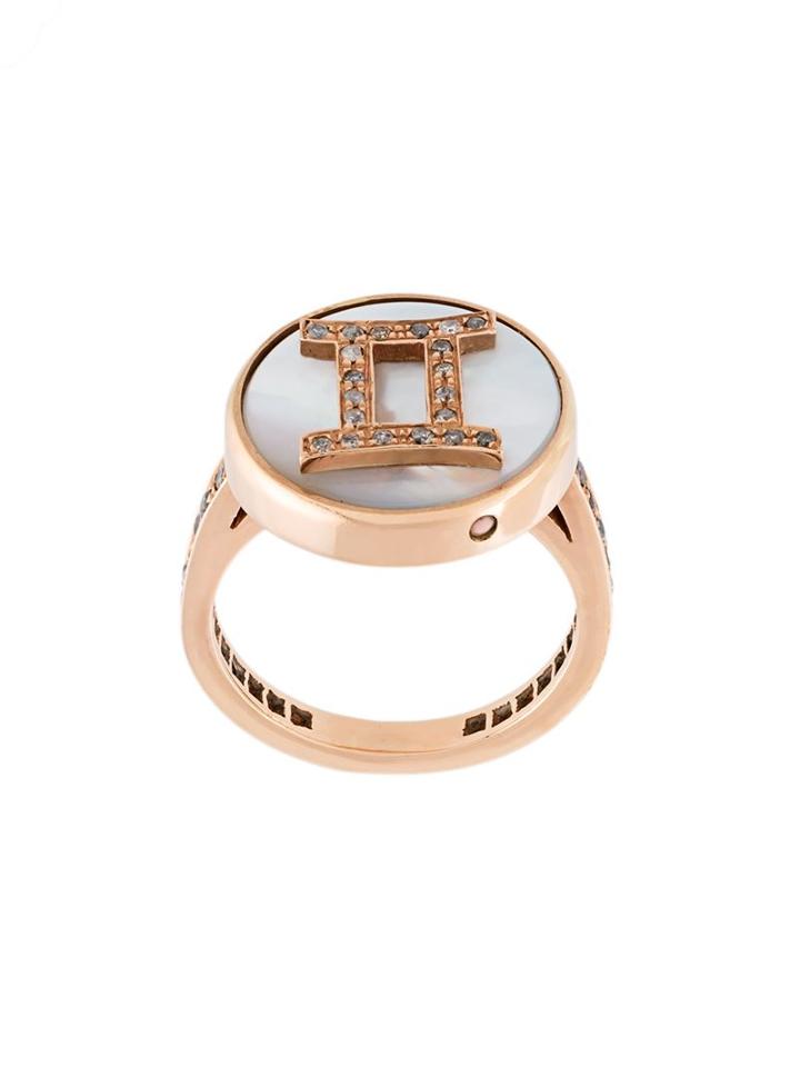 Carolina Bucci 'gemini Lucky Zodiac' Ring, Women's, Size: 5 3/4, Metallic