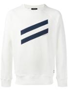 Ron Dorff Double Lines Sweatshirt, Men's, Size: Xl, White
