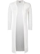 Missoni Pre-owned 1970's Knitted Coat - White