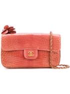 Chanel Vintage Rosette Shoulder Bag - Pink & Purple