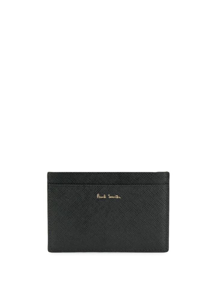 Paul Smith Mini Stripe Card Holder - Green
