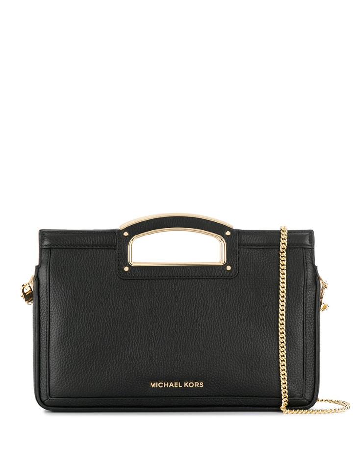 Michael Michael Kors Branded Tote Bag - Black