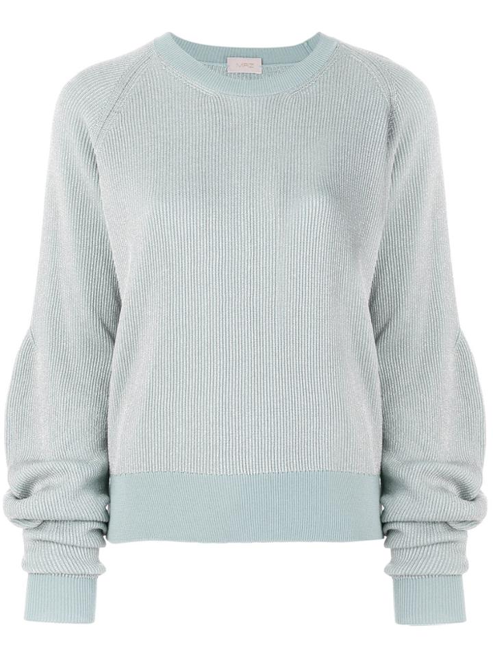 Mrz Classic Knitted Sweater - Blue