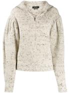 Isabel Marant Front Zip Sweater - Neutrals