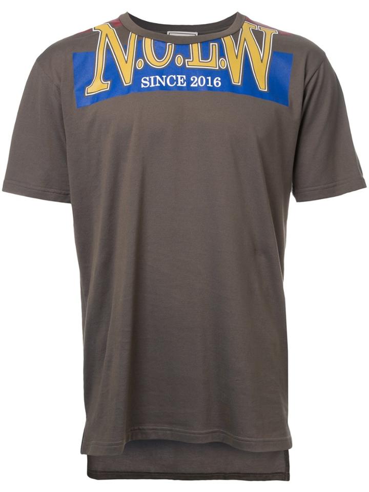 Maison Mihara Yasuhiro Front Print T-shirt - Green