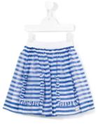 Mi Mi Sol Striped Skirt, Girl's, Size: 8 Yrs, Blue