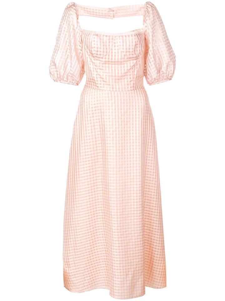 Markarian Gingham Dress - Pink