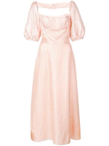 Markarian Gingham Dress - Pink