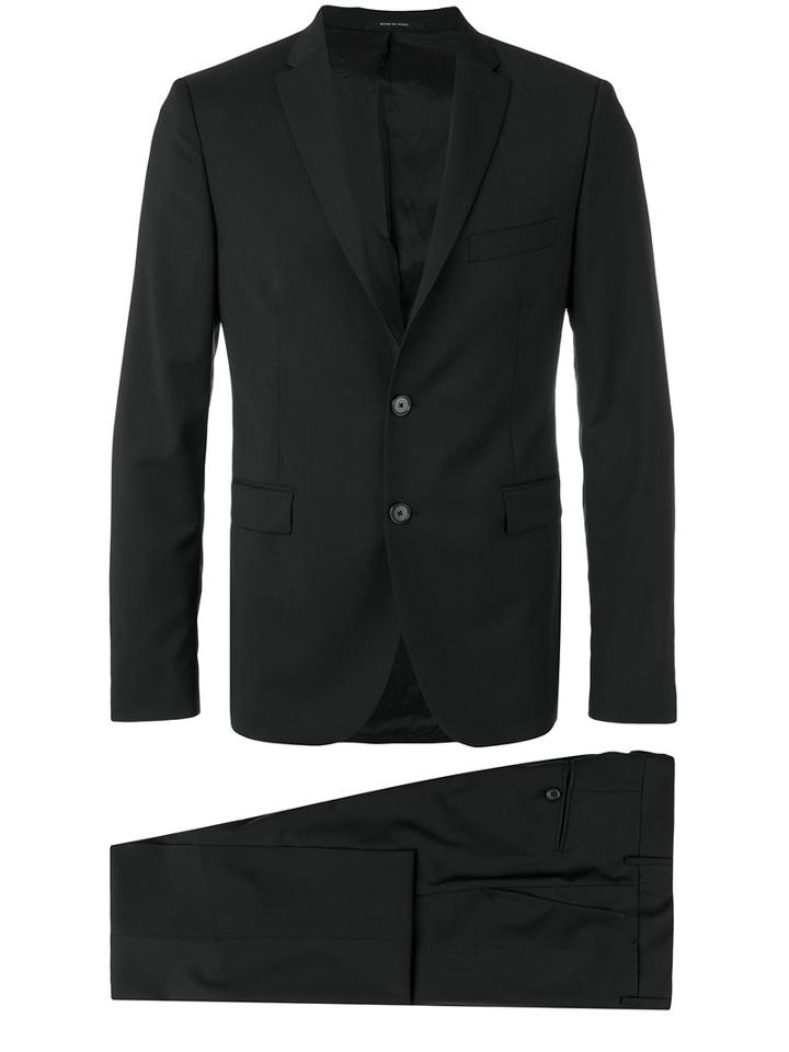 Tagliatore - Two Piece Suit - Men - Cupro/virgin Wool - 48, Black, Cupro/virgin Wool
