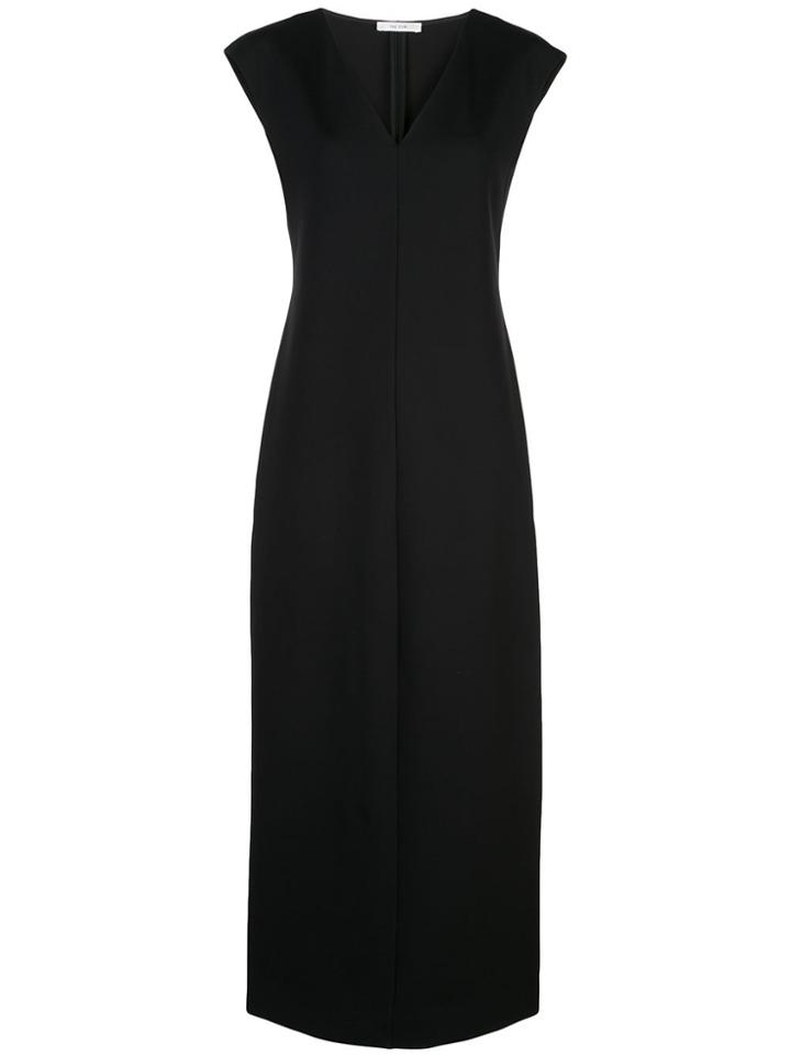 The Row Jeane Long Dress - Black