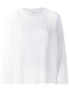 Sonia Rykiel Ribbed Jumper - White