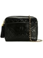 Chanel Vintage Quilted Shoulder-bag, Women's, Black