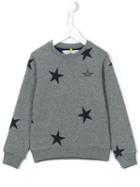 Macchia J Kids Star Print Sweatshirt, Boy's, Size: 10 Yrs, Grey