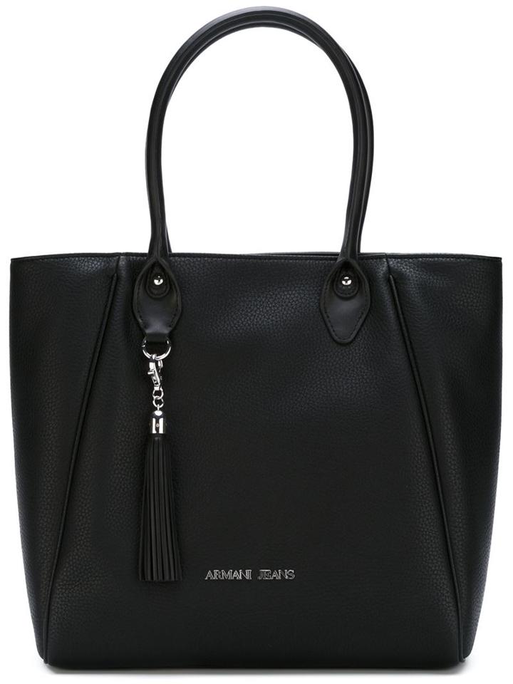 Armani Jeans Tassel Detailing Tote Bag