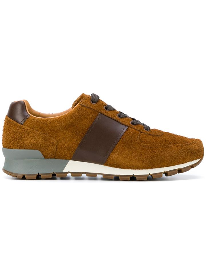 Prada Bicolour Sneakers - Brown