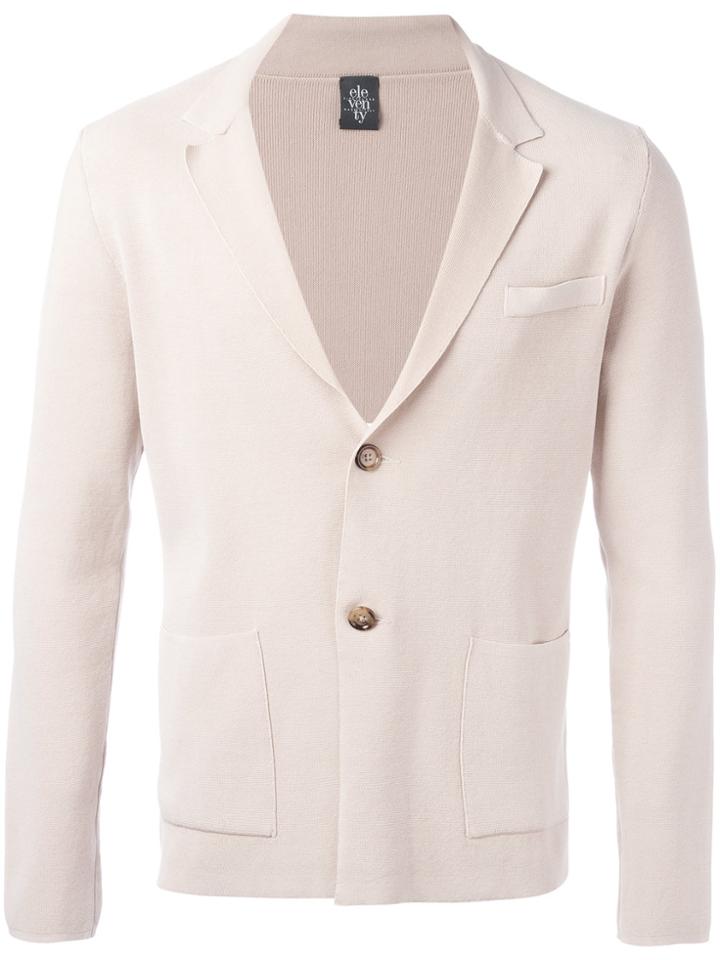 Eleventy Classic Blazer - Nude & Neutrals