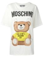 Moschino Paper Toy Bear T-shirt, Women's, Size: Medium, White, Cotton