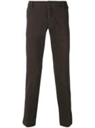 Entre Amis Slim Fit Chinos - Brown