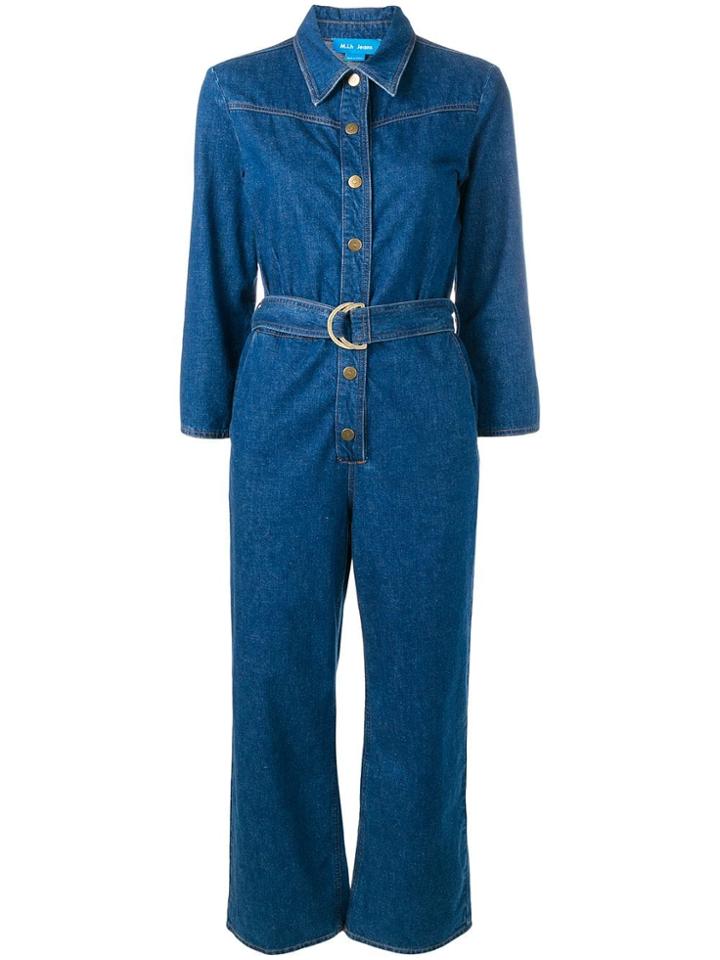 Mih Jeans Harper Denim Jumpsuit - Blue