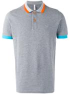 Sun 68 Contrast Polo Shirt, Men's, Size: Medium, Grey, Cotton/spandex/elastane
