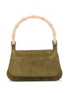 Gucci Pre-owned Bamboo Line Hand Bag - Green
